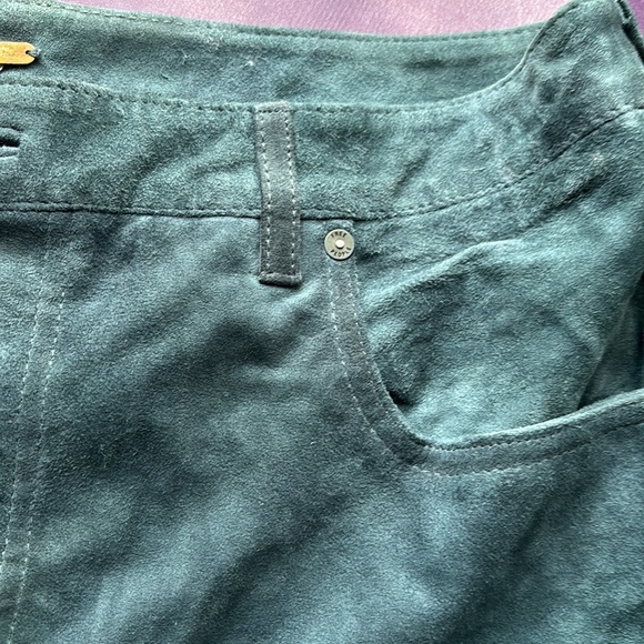Free People cheeky goat suede leather hobo shorts - Picture 7 of 11